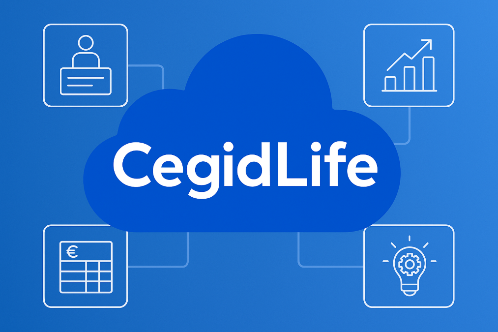 Illustration de la plateforme CegidLife pour la gestion RH des cabinets et notaires
